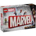 LEGO Super Heroes Marvel logo ja minifiguurid
