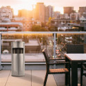 ROUND TRASH BIN WITH ASHTRAY T-Y0617S