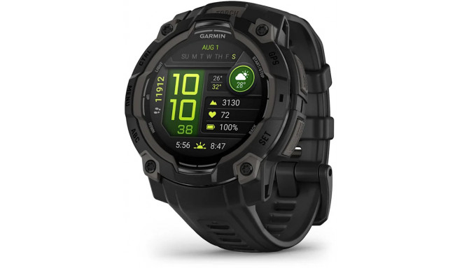 Garmin Instinct 3 45mm AMOLED, black