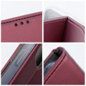 Case Smart Magneto Book Samsung Galaxy A15, burgundy