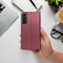 Kaitseümbris Smart Magneto Book Samsung Galaxy A15, burgundy