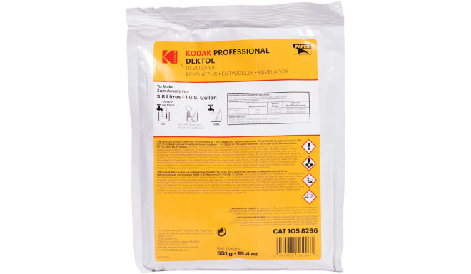 Kodak paper developer Professional Dektol 3.8L (powder)