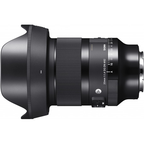 Sigma AF 20mm f/1.4 DG DN Art lens for Sony E