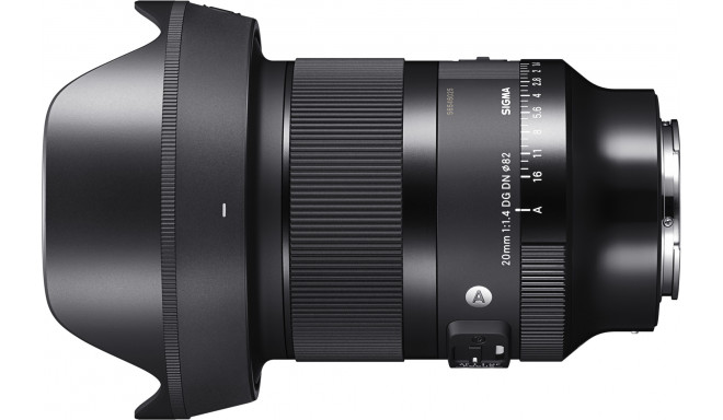 Sigma 20mm f/1.4 DG DN Art objektiiv Sonyle