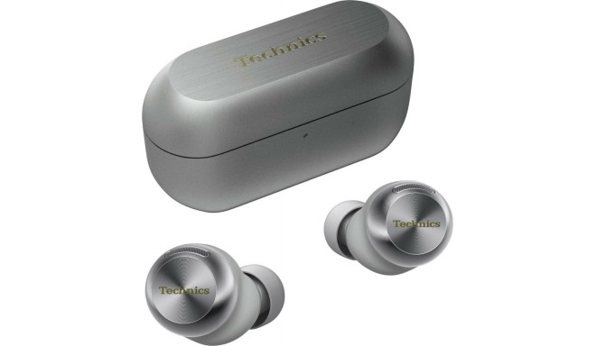 Technics wireless earbuds EAH-AZ100E-S, silver