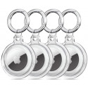 Tech-Protect kaitseümbris Icon Apple AirTag 4tk, läbipaistev