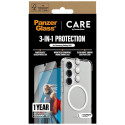 CARE by PanzerGlass Flagship 3in1 Case + Glass + Lens Protective Kit for Samsung Galaxy S25