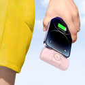 Wozinsky WF16-YLS 5000mAh 15W Lightning Mini Power Bank with Built-in USB-C Cable and Apple Watch Ch