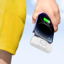 Wozinsky WF16-YLS 5000mAh 15W Lightning Mini Power Bank with Built-in USB-C Cable and Apple Watch Ch