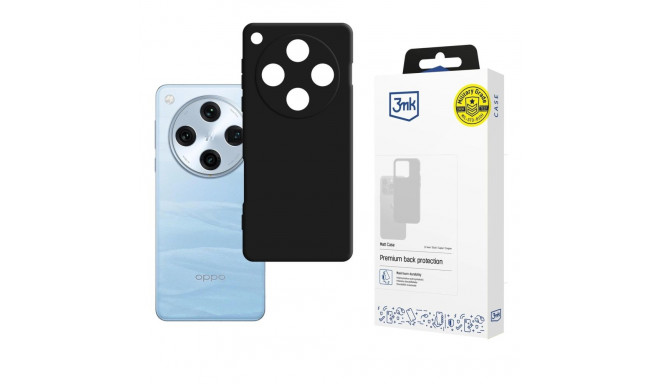 3mk Matt Case for Oppo Find X8 Pro - Black