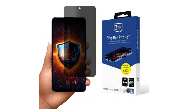 3mk Silky Matt Privacy Privacy Screen Protector for Honor Play 8T