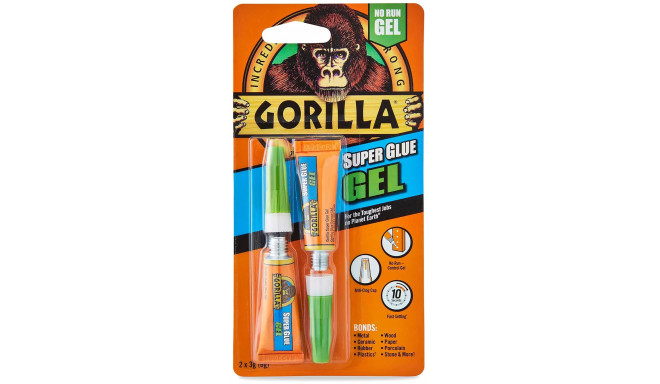 Gorilla клей Superglue Gel  2 × 3 г