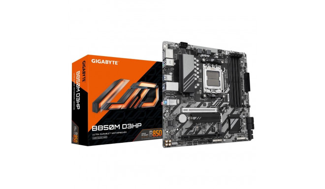 Mainboard|GIGABYTE|AMD B850|SAM5|ATX|Memory DDR5|Memory slots 4|B850MD3HP