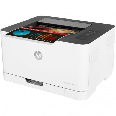 Printer - HP Color Laser 150nw 600x600 DPI A4 Wi-Fi 19ppm Black 4ppm Color
