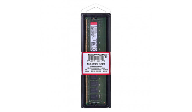 Memory Module - Kingston 16GB Ddr4 3200mhz Ksm32rd8/16hdr
