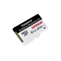 Memory Card - Kingston High Endurance 128GB MicroSD UHS-I Class 10 Black/White