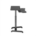 Electric Height Adjustable Desk - Maclean MC-835 72-122cm Black