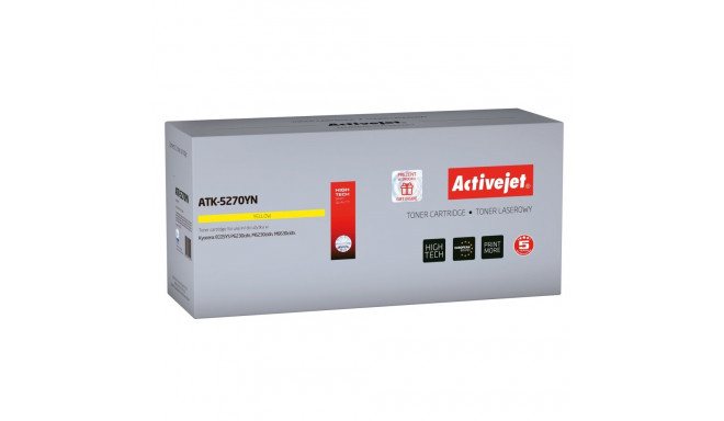 Printer Toner - Activejet Atk-5270y 6000 Page Yellow