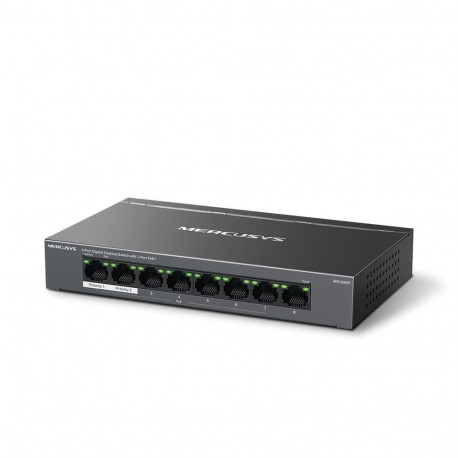 Networking Switch - Mercusys 8-Port Gigabit PoE+ Switch 65W