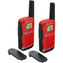 Two-way Radio - Motorola T42 16 Channels Black/red