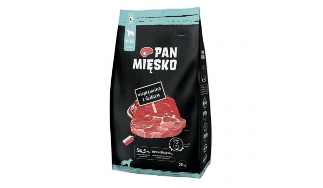 Dry Dog Food - PAN MIĘSKO Pork with Wild Boar XL 20kg Gluten-Free