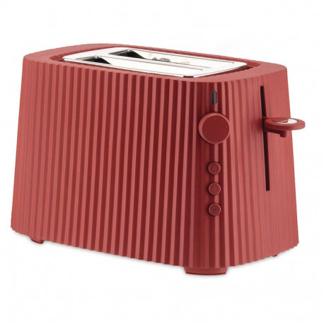 Toaster Plisse Alessi, red