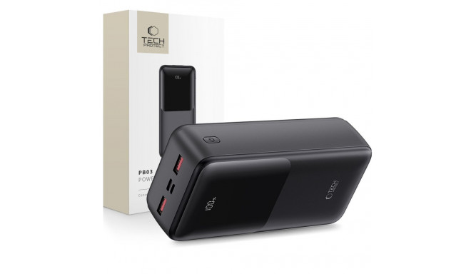 TECH-PROTECT PB03 POWER BANK 30000MAH 22.5W BLACK