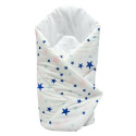 Ankras wrap blanket 80/80 pink stars white