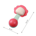 Babyono rattle with teether doll 1590