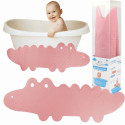 Bocioland silicone non slip bath mat pink 33x90cm BL149