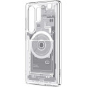 SPIGEN case ULTRA HYBRID MAG compatible with MagSafe for S25 Ultra zero one white