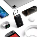 VEGER powerbank 20000 mAh with built-in cables Type C / Lightning PD QC3.0 35W K2 (W2068) black