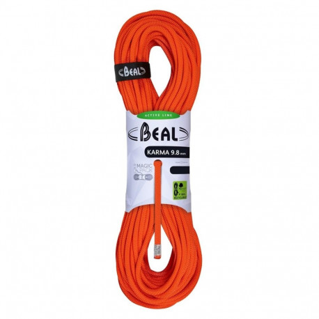 Beal köis 9,8mm 50m, oranž
