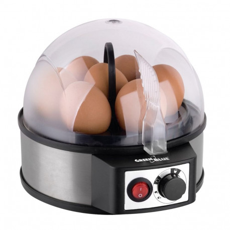 GreenBlue automatic egg cooker, 400W power, up to 7 eggs, measuring cup, 220-240V~, 50 Hz, GB573