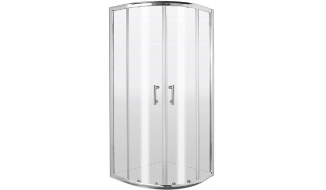 Semicircular shower enclosure 80 cm