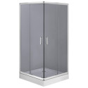 Square shower enclosure 90 cm