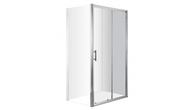 Built-in shower door 110 cm - sliding