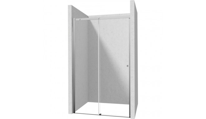 Shower door 140 cm - sliding