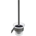 Wall-hung toilet brush