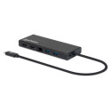 USB-C mitmeportiline adapter 2x HDMI/RJ45/2x USB-A/USB-C PD jaoks