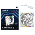 Lian Li UNI FAN SL Juhtmevaba ARGB PWM Ventilaator - Pööratud Labaga, 120 mm, Valge