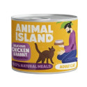 ANIMAL ISLAND Chicken and rabbit - wet cat food - 200g