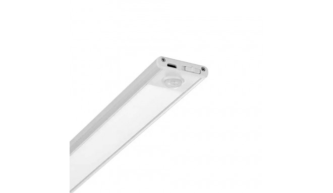 Kapp-alune valgusti V-TAC 2,5W LED Hõbedane Liikumisandur USB Laadimine 60cm VT-8143 4000K 260lm