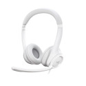 Logitech peakomplekt H390 USB hall-valge jaemüük