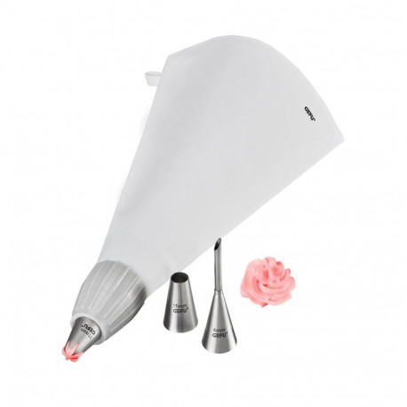 GEFU 14330 kondiitrikott puuvill, plast, roostevaba teras