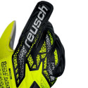 Rękawice bramkarskie Reusch Attrakt Solid Junior żółto-czarne 5572515 2014 6,5