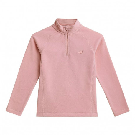 4F tüdrukute fliis HJZ21 JBIDP001A 56S 146/152cm, hele roosa