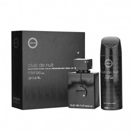 ARMAF CLUB DE NUIT EAU DE TOILETTE INTENSE MAN 200ML VAPORIZADOR + SPRAY CORPORAL PERFUMADO 200ML VA