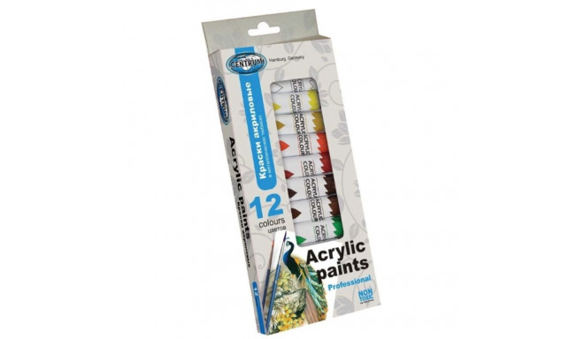 Akrüülvärvid CENTRUM 12ml x 12 erinevat värvi