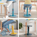 Active Sit-Stand Stool Ergo Cosy Ve.Grey